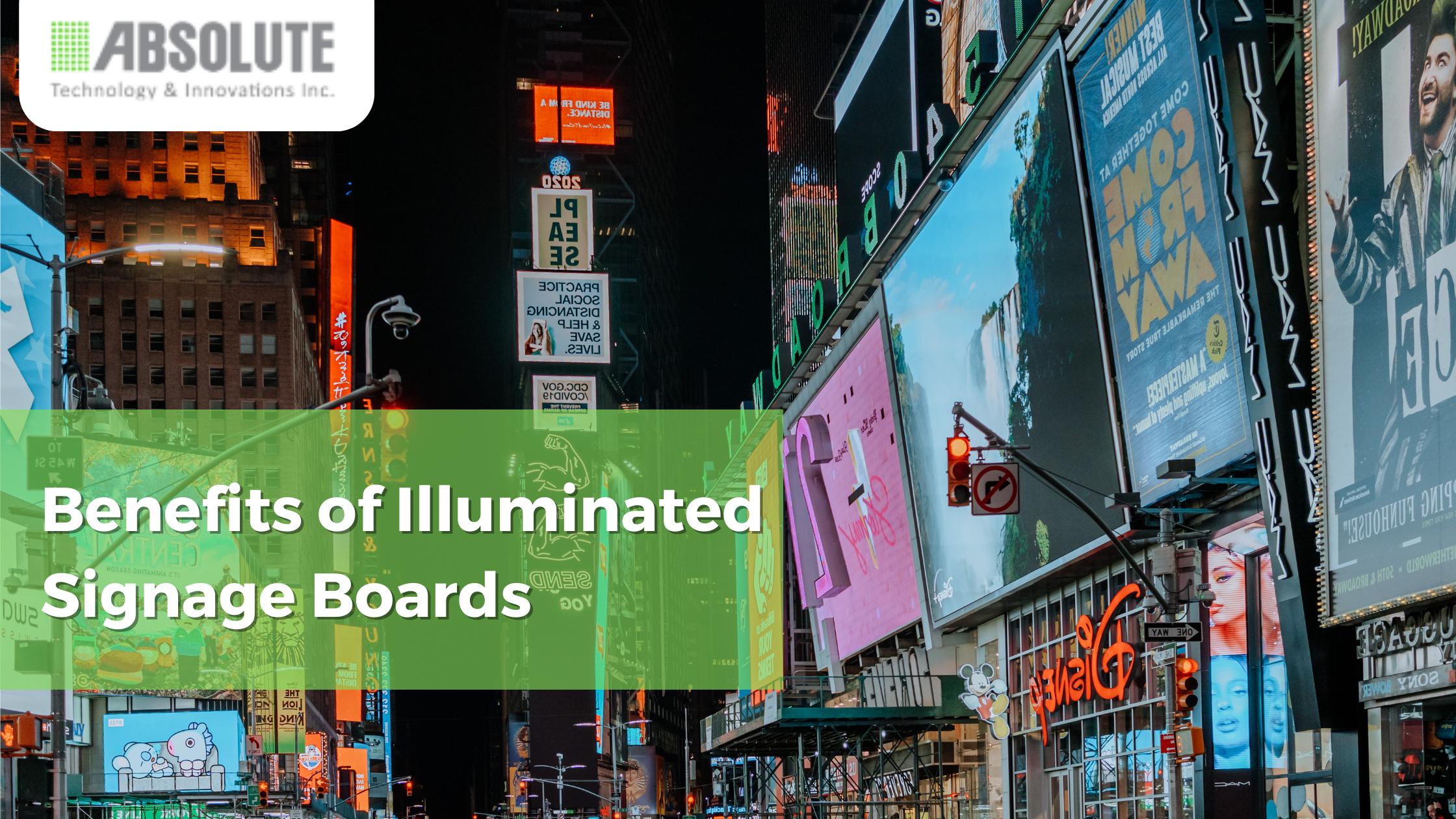 Benefits of Illuminated Signage Boards