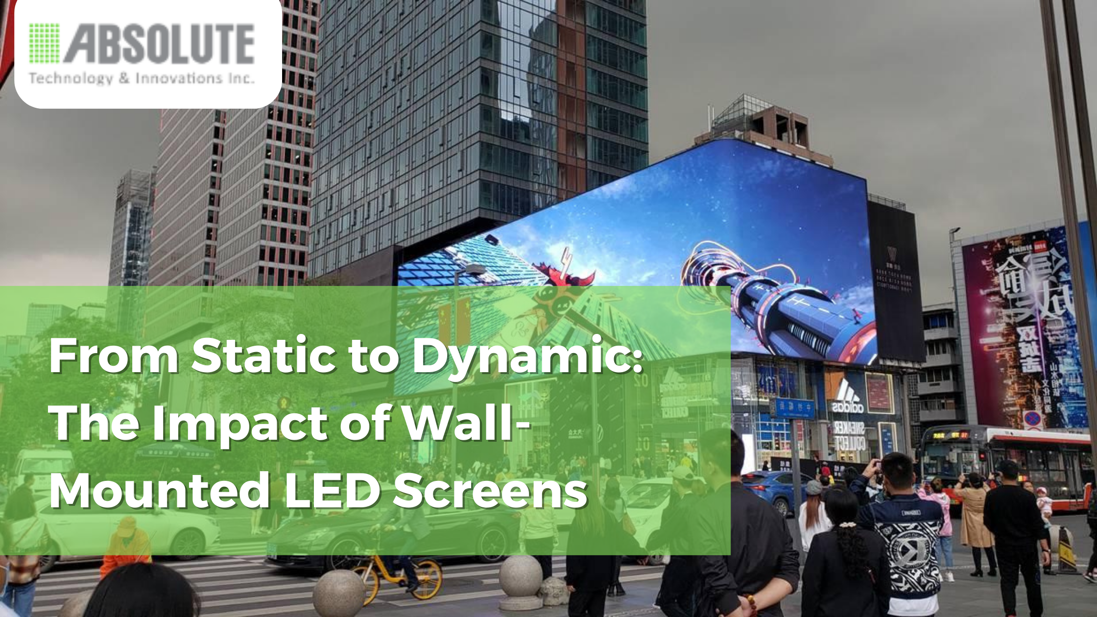 Wall-Mounted LED Screens