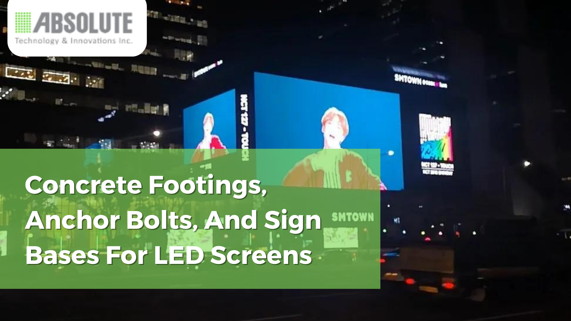 Sign Bases For LED Screens